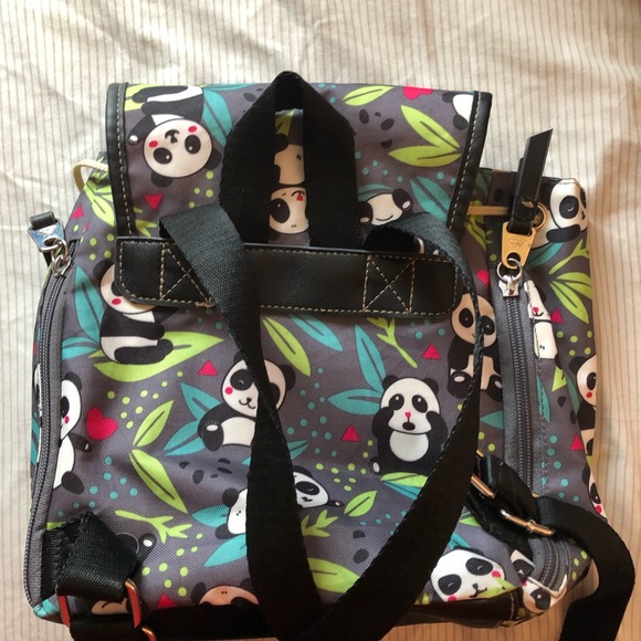 lily bloom panda backpack